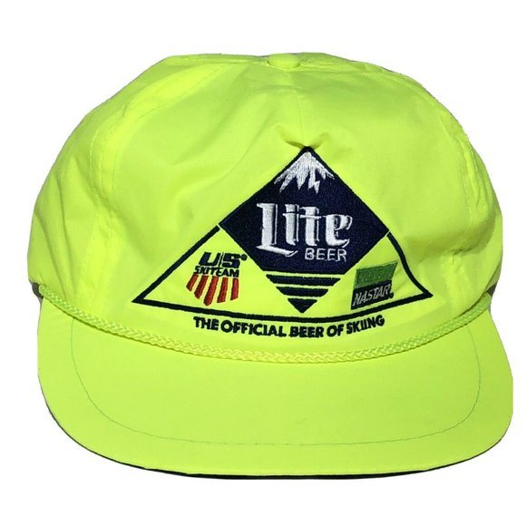 Ski Team Neon Green Vintage Hat | Poshmark